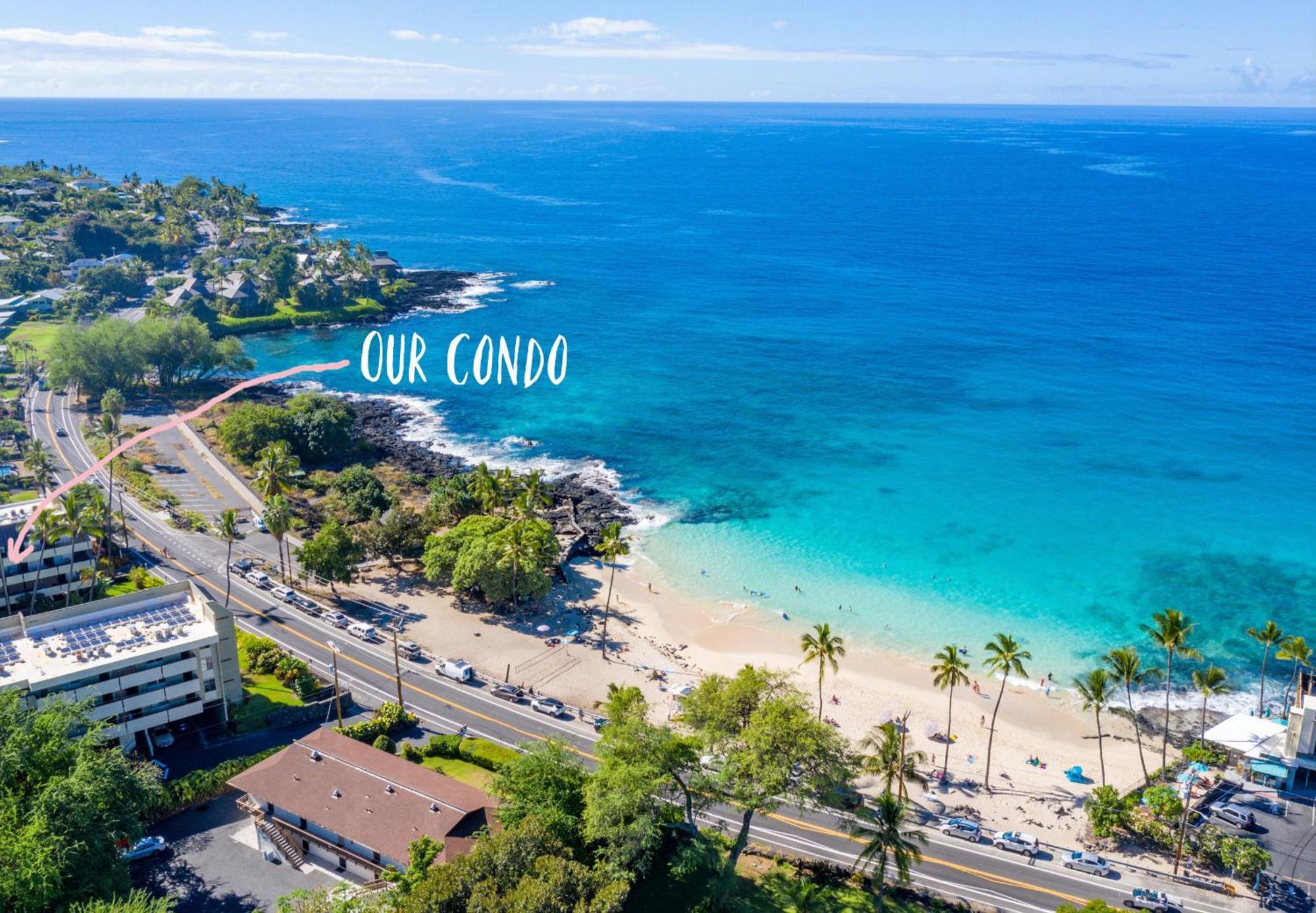 Magic Sands Beach View, 2B2B, Ac, Pool, Sleeps 6 Kailua-Kona Exteriér fotografie